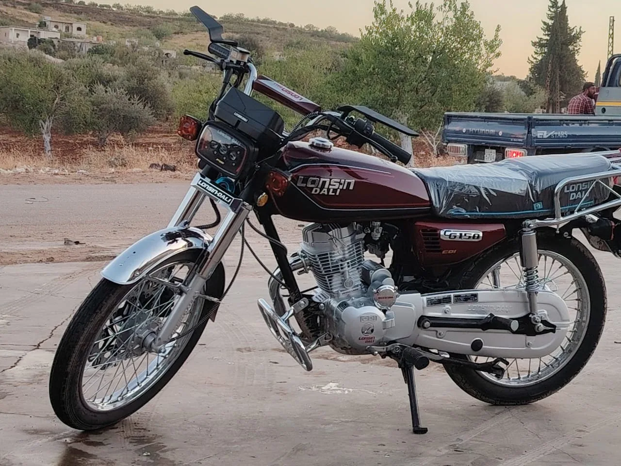 دراجة نارية في ادلب